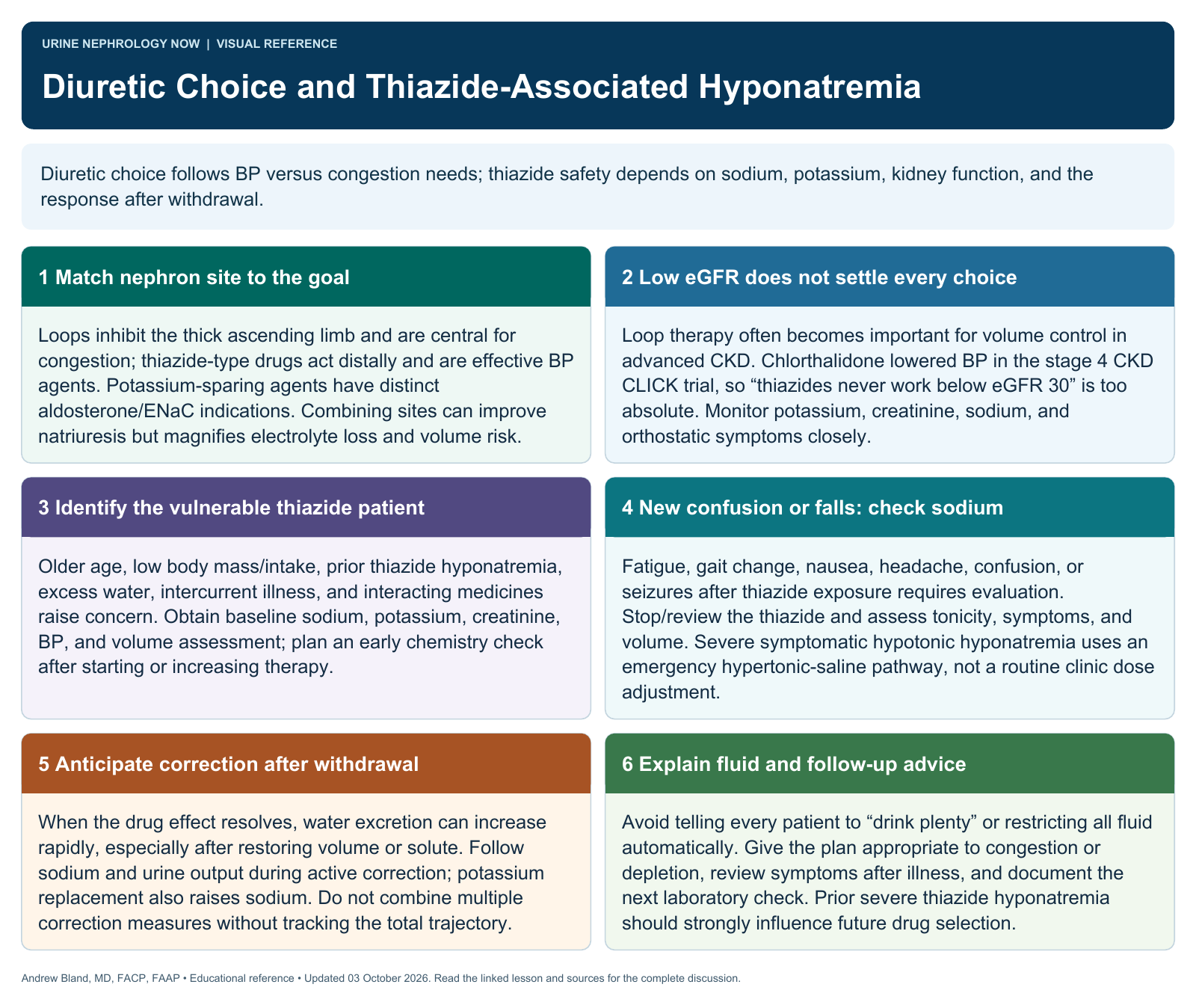 Diuretic Choice and Thiazide-Associated Hyponatremia. Full text follows below.