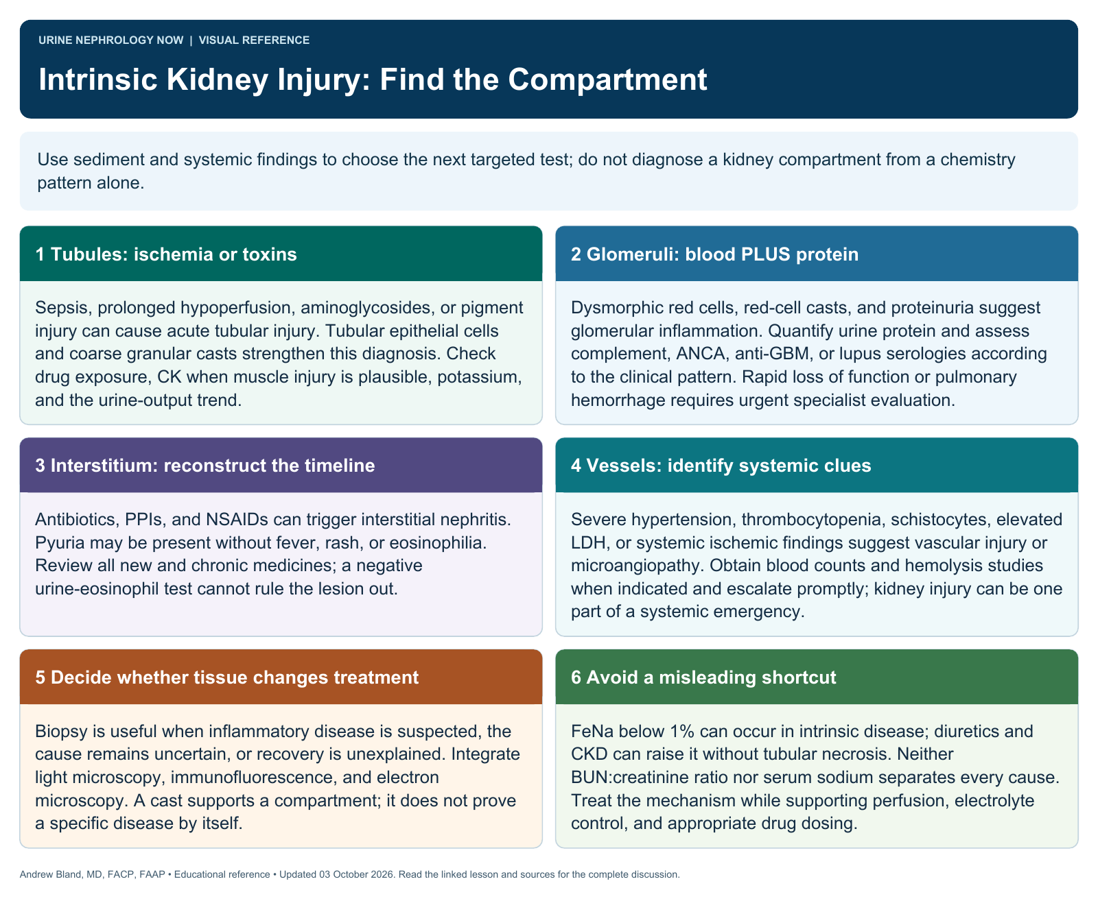 Intrinsic Kidney Injury: Find the Compartment. Full text follows below.