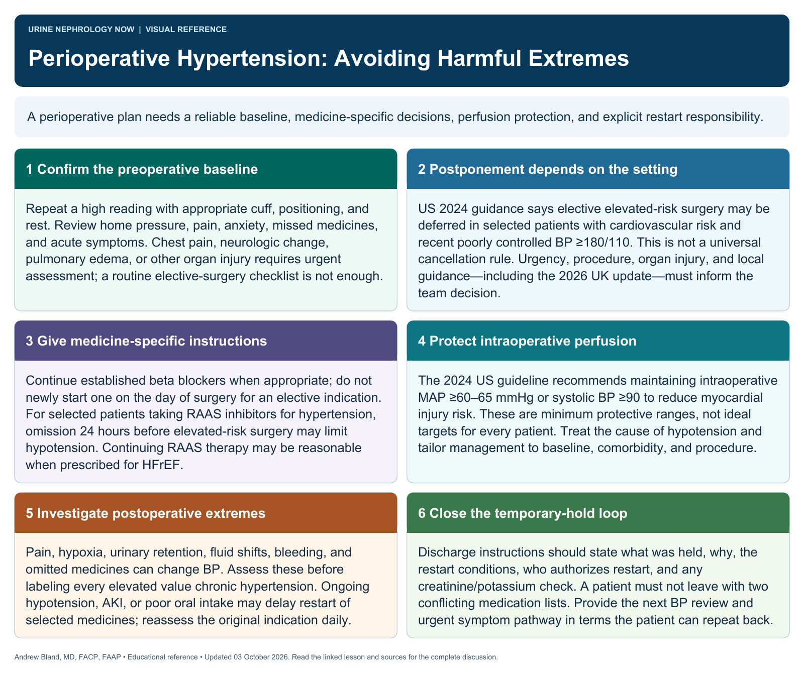 Perioperative Hypertension: Avoiding Harmful Extremes. Full text follows below.