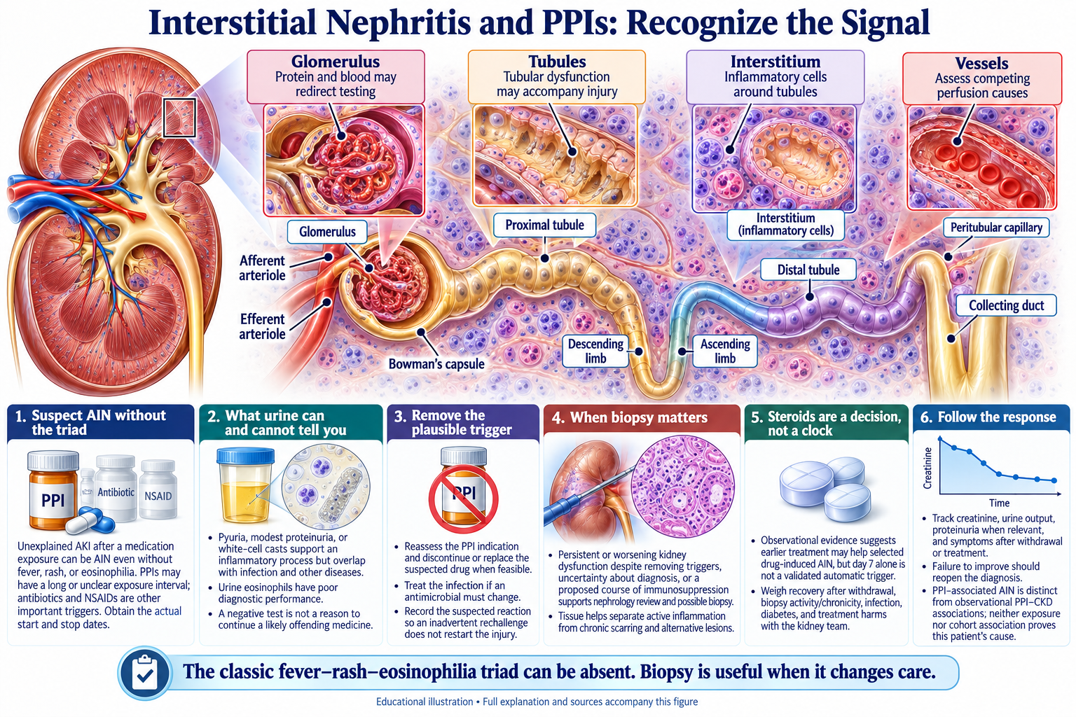 AIN and GN: When Tissue Changes the Decision visual summary. Open for the full image and text version.