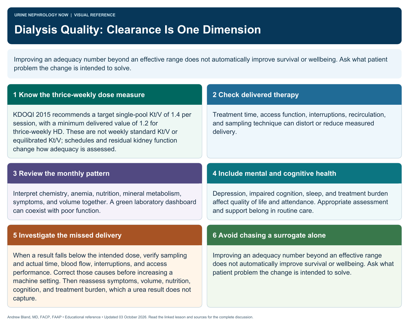 Dialysis Quality: Clearance Is One Dimension. Full text follows below.