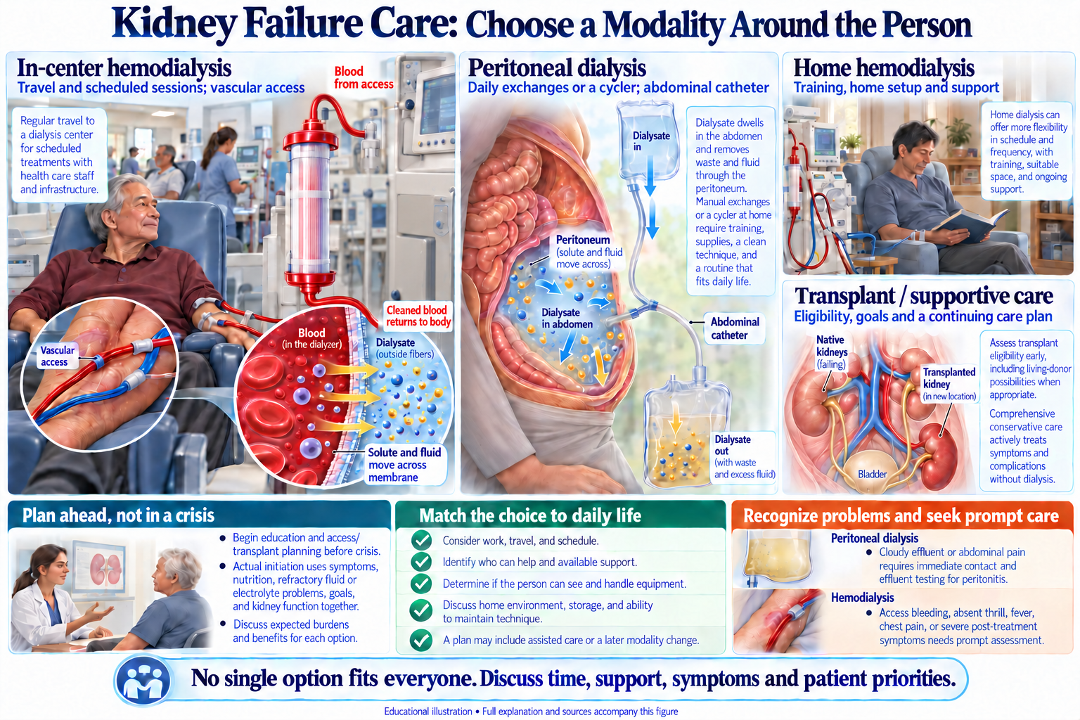 Home Hemodialysis: Match Modality to Life visual summary