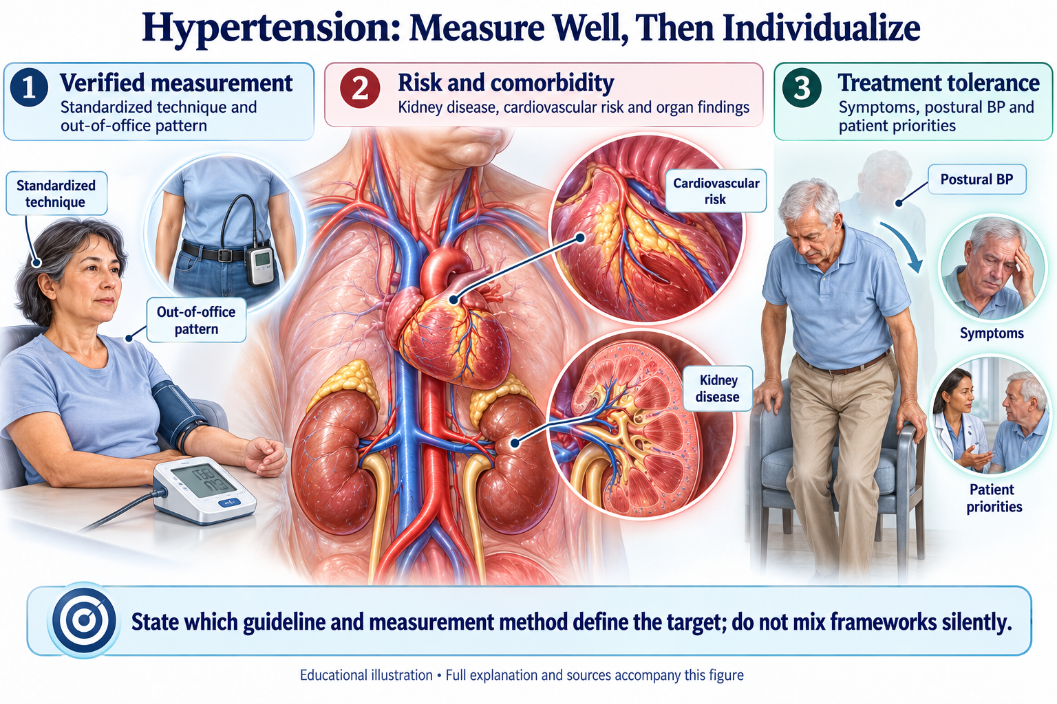 Hypertension: Measure Well, Then Individualize visual summary