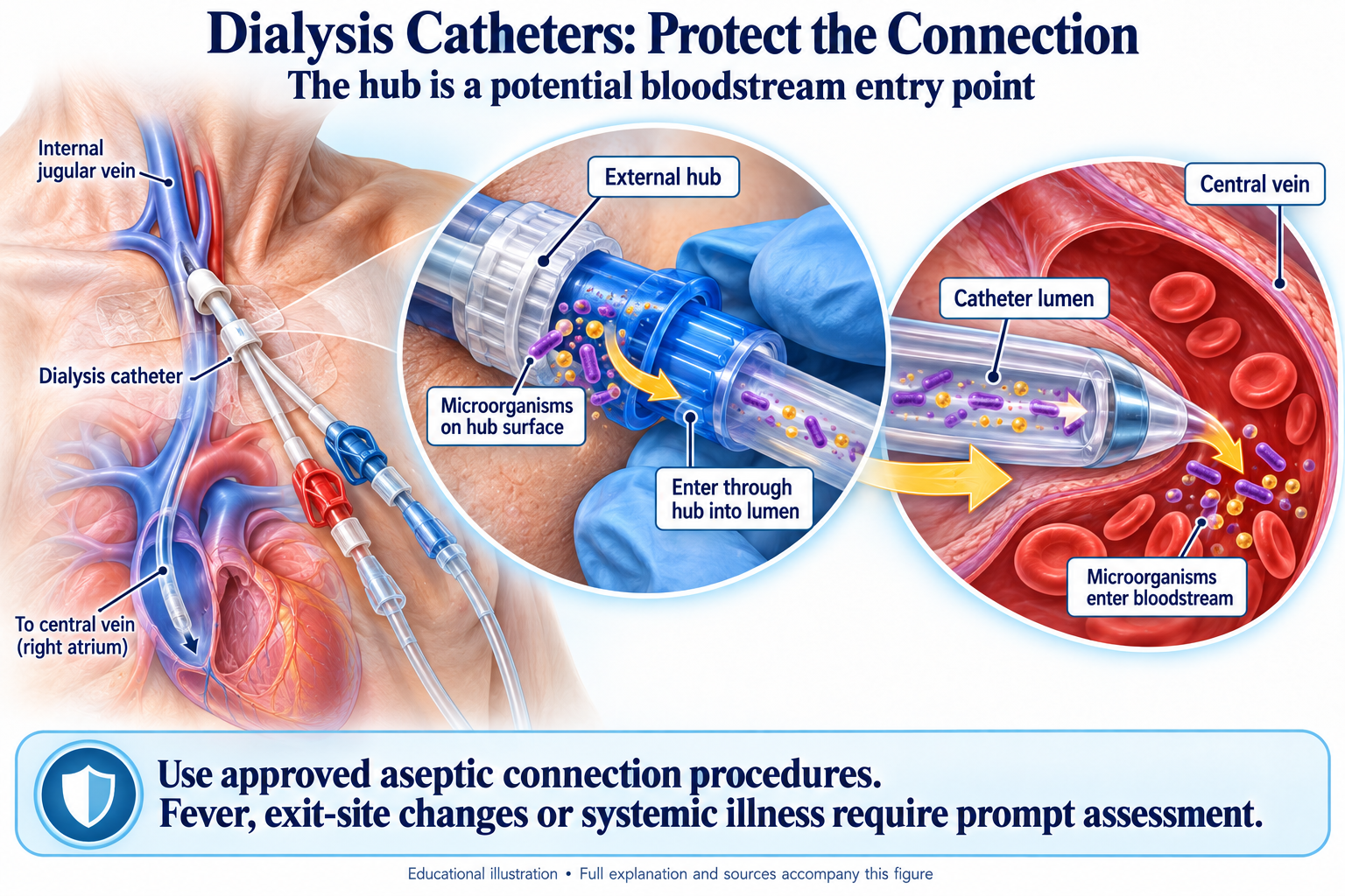 N8 · Catheter Care and Infection Prevention visual summary
