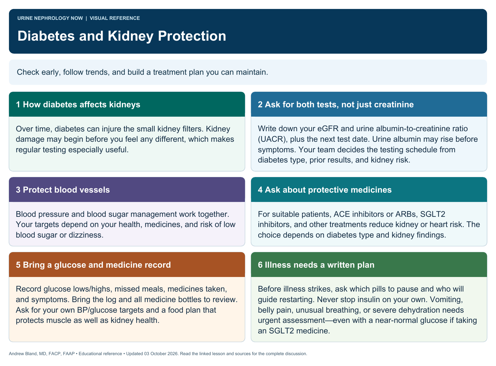 Diabetes and Kidney Protection. Full text follows below.
