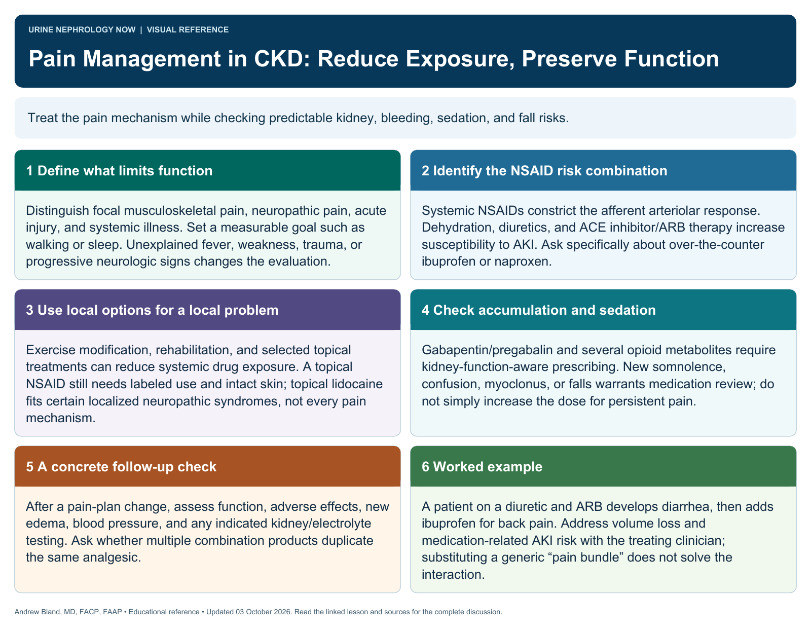 Pain Management in CKD: Reduce Exposure, Preserve Function. Full text follows below.