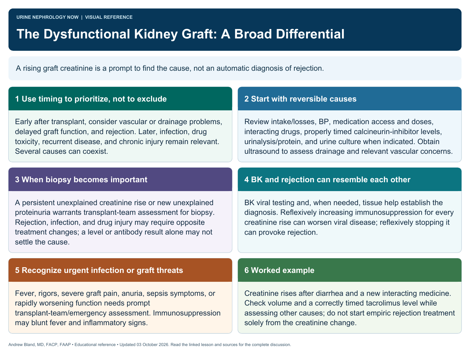 The Dysfunctional Kidney Graft: A Broad Differential. Full text follows below.