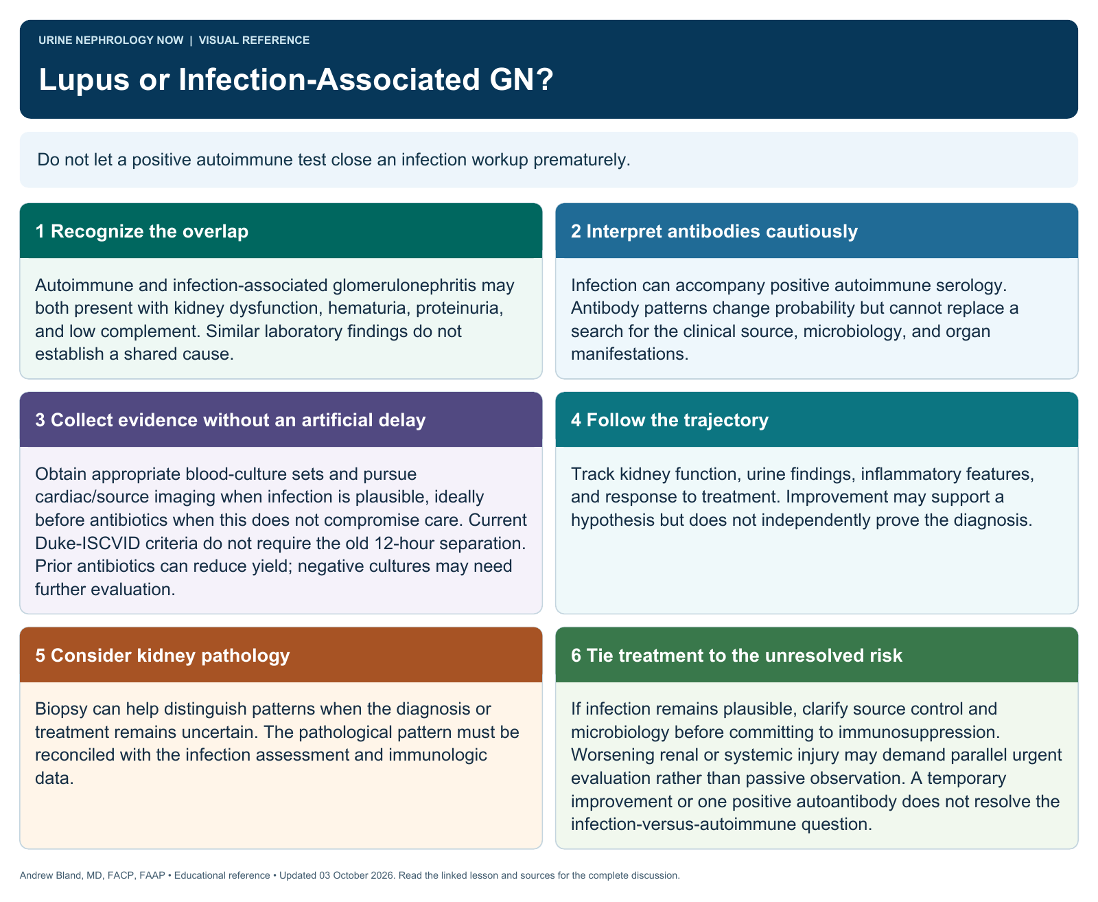 Lupus or Infection-Associated GN?. Full text follows below.